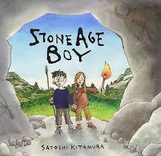 The book is about a boy travels back in time and learns about life in the Stone Age.